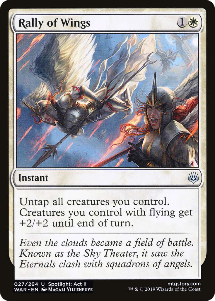 Magic: The Gathering - Rally of Wings - War of the Spark
