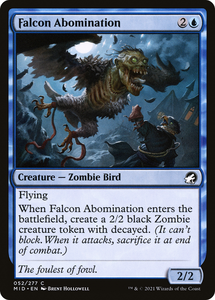 Magic: The Gathering - Falcon Abomination - Innistrad: Midnight Hunt