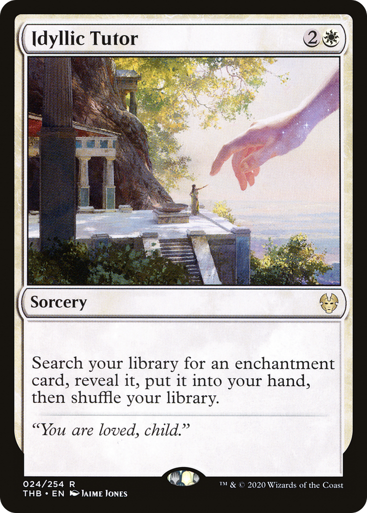 Magic: The Gathering - Idyllic Tutor Foil - Theros Beyond Death