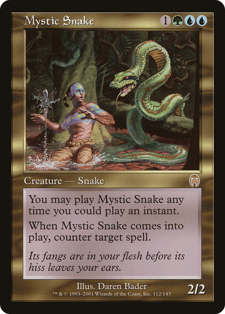 Magic: The Gathering - Mystic Snake - Apocalypse
