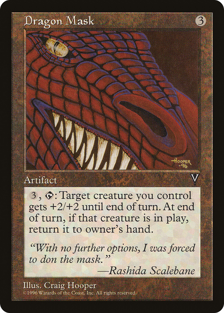 Magic: The Gathering - Dragon Mask - Visions