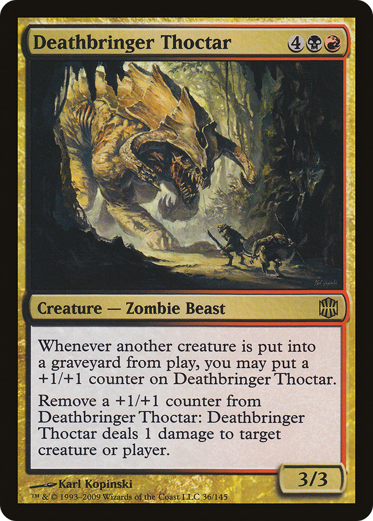 Magic: The Gathering - Deathbringer Thoctar - Alara Reborn