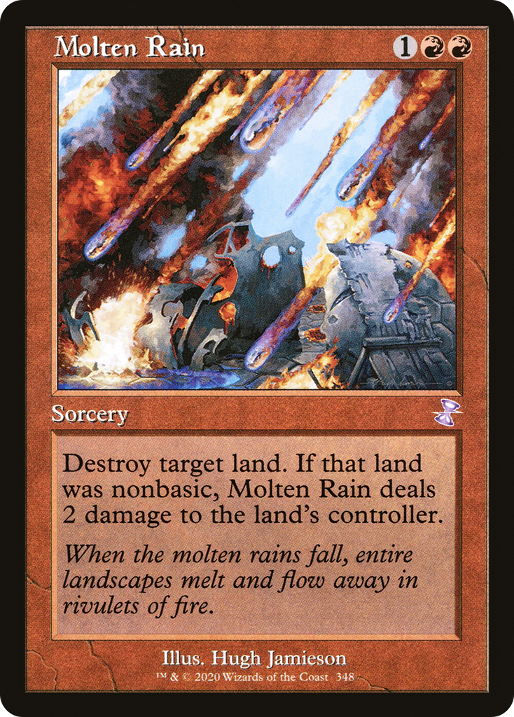 Magic: The Gathering - Molten Rain - Time Spiral Remastered