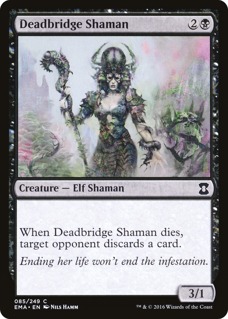 Magic: The Gathering - Deadbridge Shaman - Eternal Masters