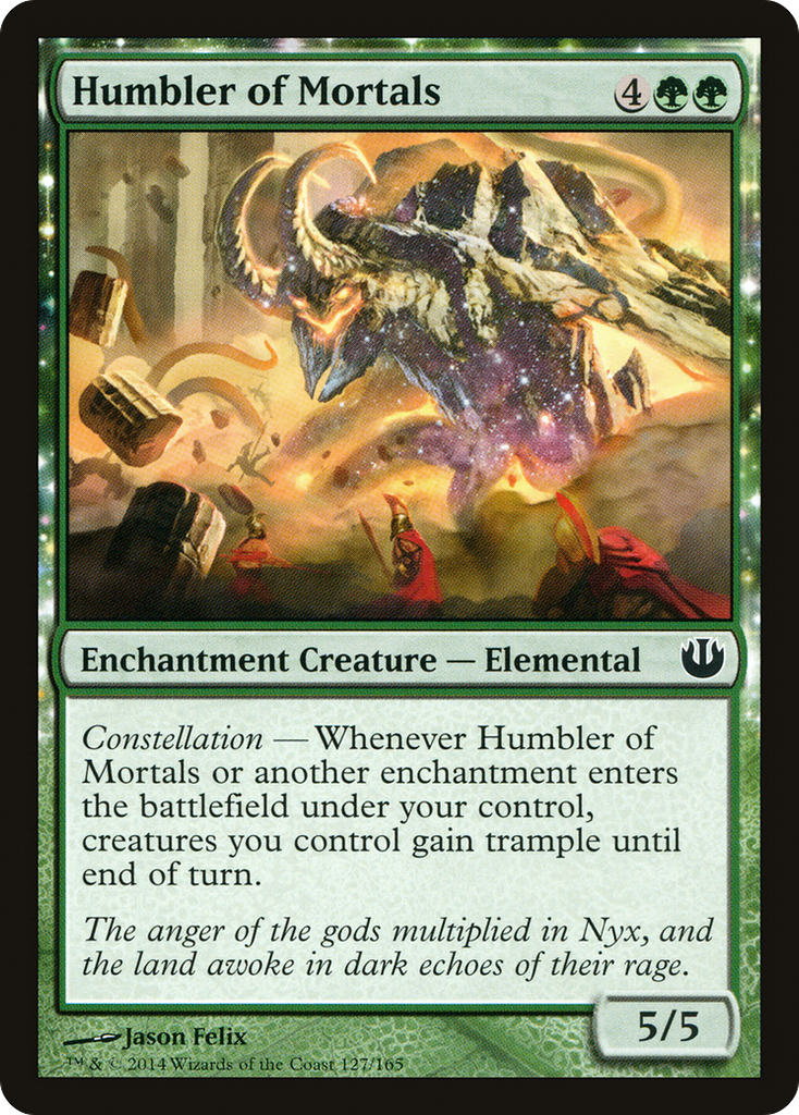 Magic: The Gathering - Humbler of Mortals - Journey into Nyx