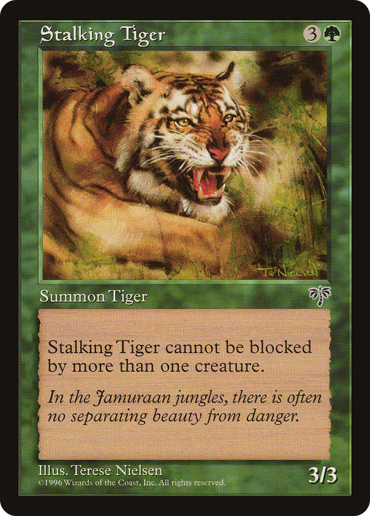 Magic: The Gathering - Stalking Tiger - Mirage