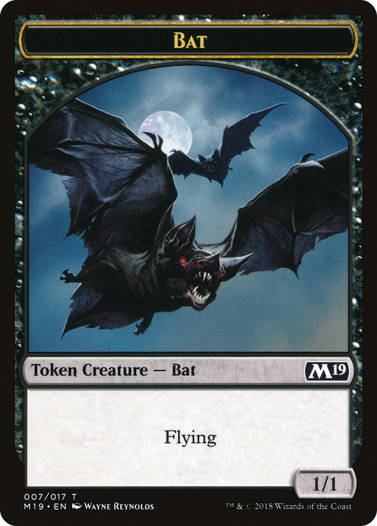 Magic: The Gathering - Bat Token - Core Set 2019 Tokens