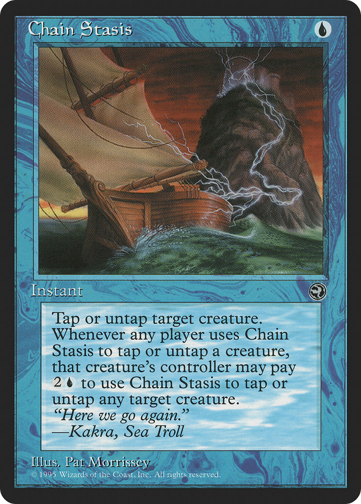 Magic: The Gathering - Chain Stasis - Homelands