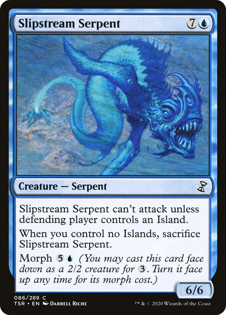 Magic: The Gathering - Slipstream Serpent - Time Spiral Remastered