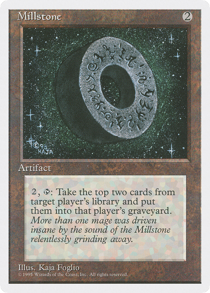 Magic: The Gathering - Millstone - Fourth Edition