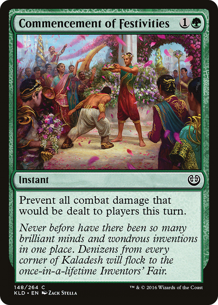 Magic: The Gathering - Commencement of Festivities - Kaladesh