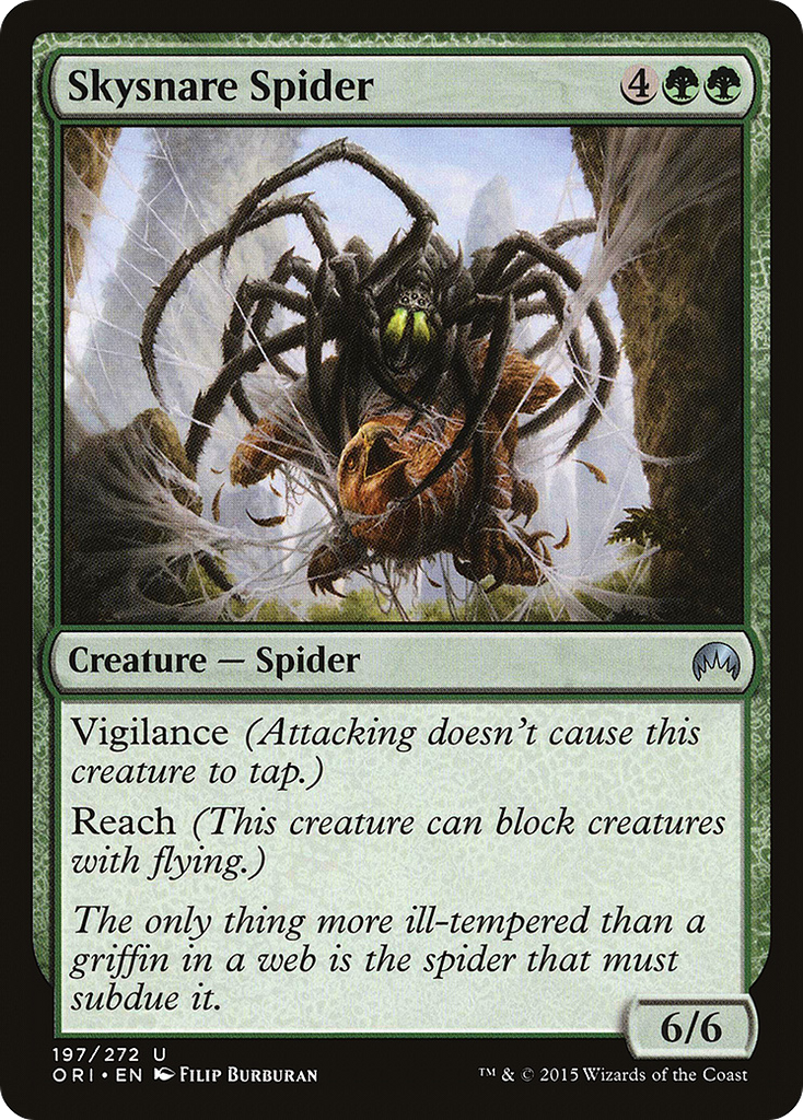 Magic: The Gathering - Skysnare Spider - Magic Origins