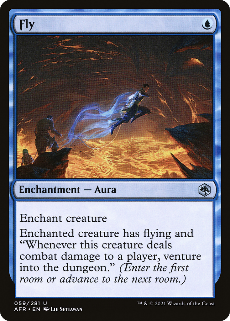 Magic: The Gathering - Fly - Adventures in the Forgotten Realms