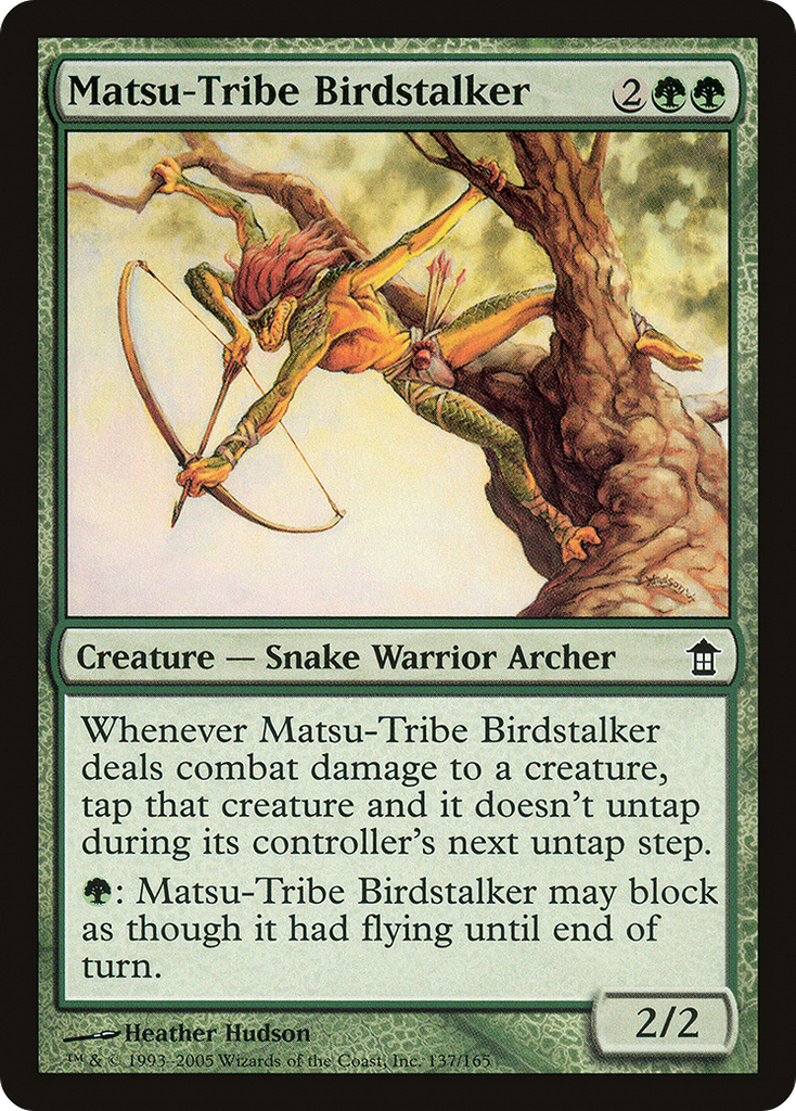 Magic: The Gathering - Matsu-Tribe Birdstalker - Saviors of Kamigawa