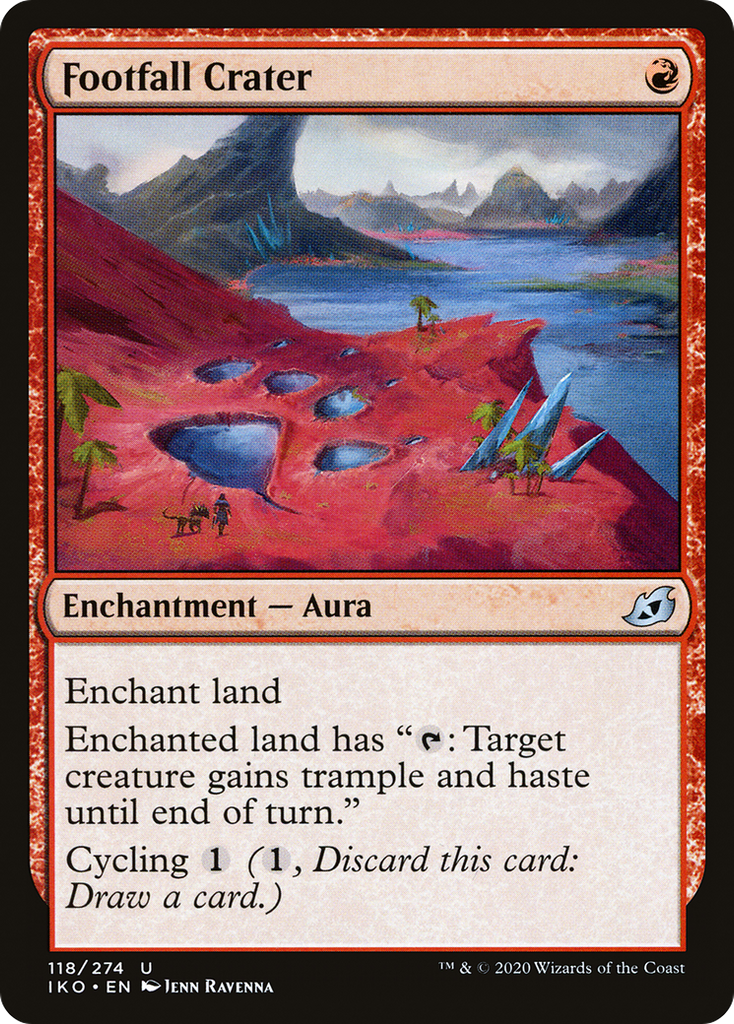 Magic: The Gathering - Footfall Crater - Ikoria: Lair of Behemoths