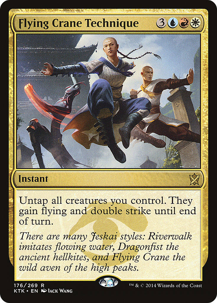 Magic: The Gathering - Flying Crane Technique - Khans of Tarkir