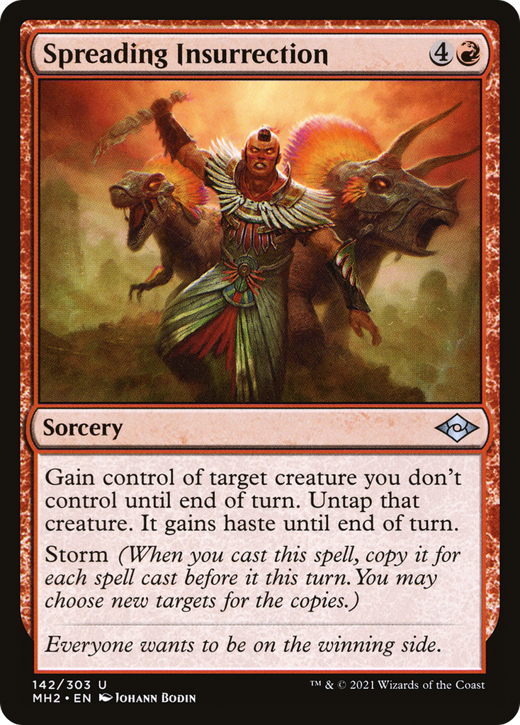 Magic: The Gathering - Spreading Insurrection Foil - Modern Horizons 2