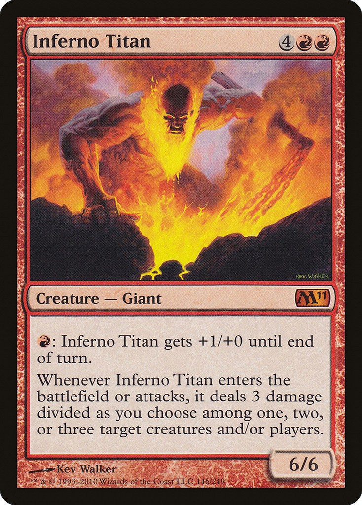 Magic: The Gathering - Inferno Titan - Magic 2011