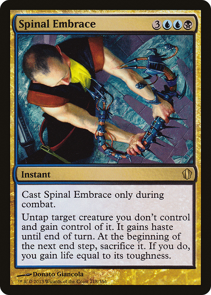 Magic: The Gathering - Spinal Embrace - Commander 2013