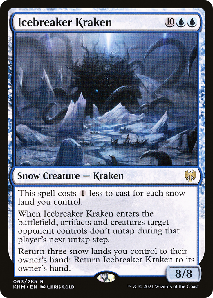 Magic: The Gathering - Icebreaker Kraken - Kaldheim