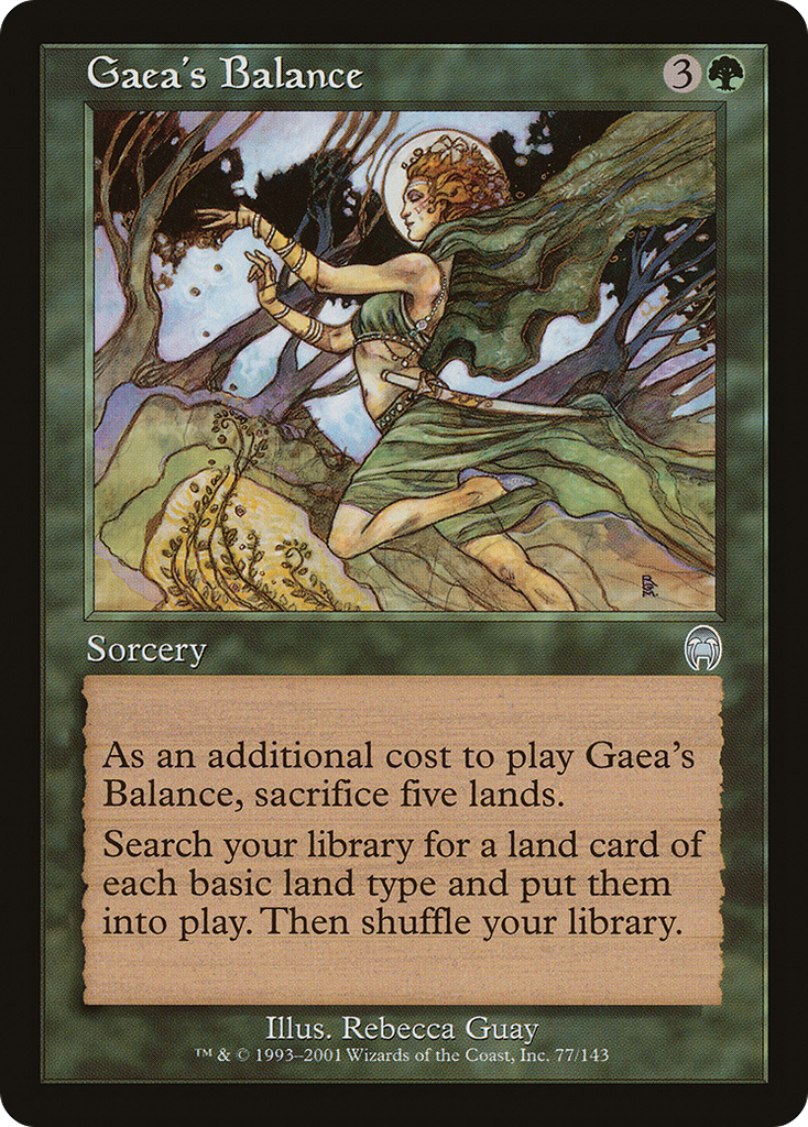 Magic: The Gathering - Gaea's Balance - Apocalypse