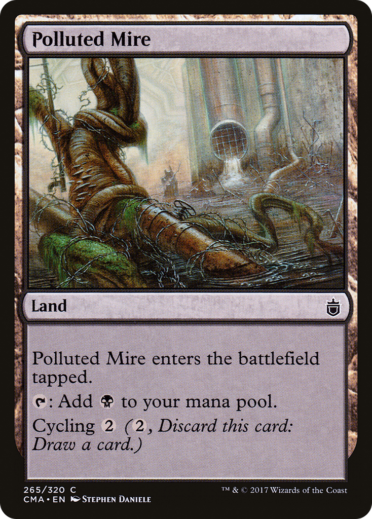 Magic: The Gathering - Polluted Mire - Commander Anthology