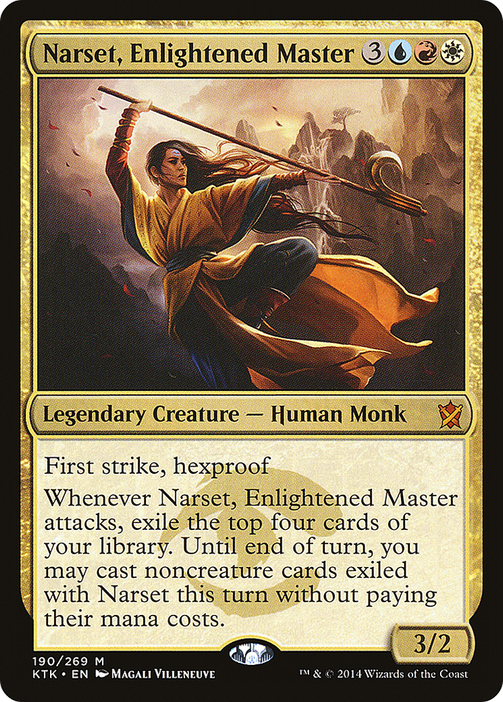 Magic: The Gathering - Narset, Enlightened Master - Khans of Tarkir