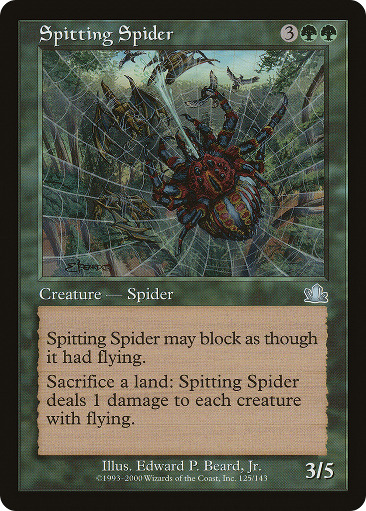 Magic: The Gathering - Spitting Spider - Prophecy