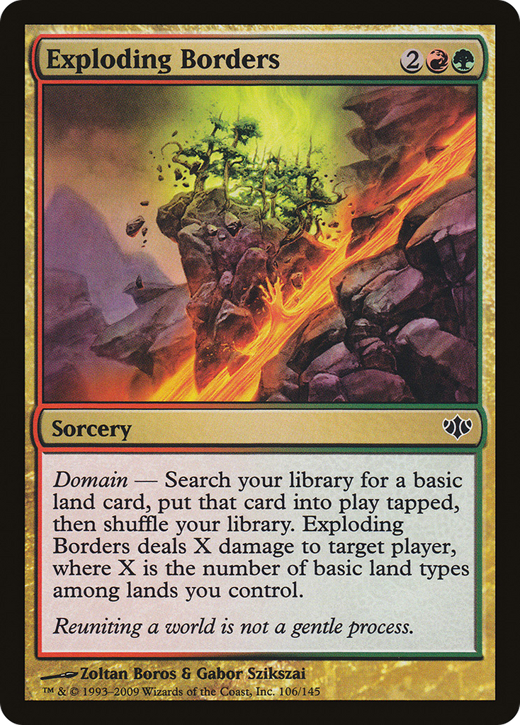 Magic: The Gathering - Exploding Borders - Conflux