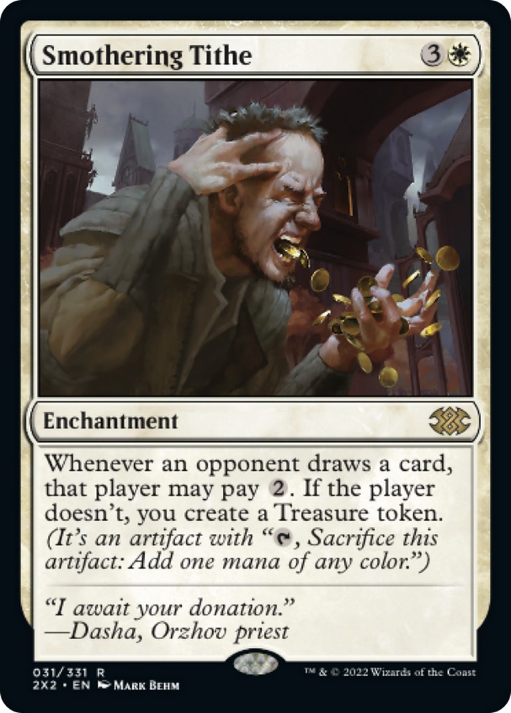 Magic: The Gathering - Smothering Tithe - Double Masters 2022