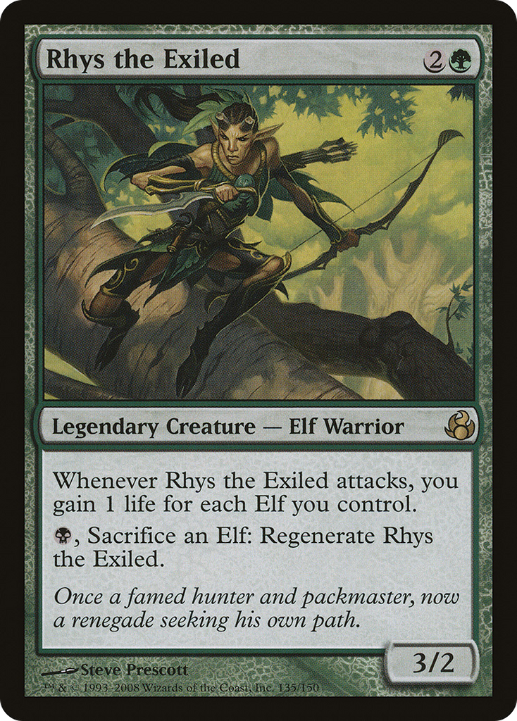 Magic: The Gathering - Rhys the Exiled - Morningtide