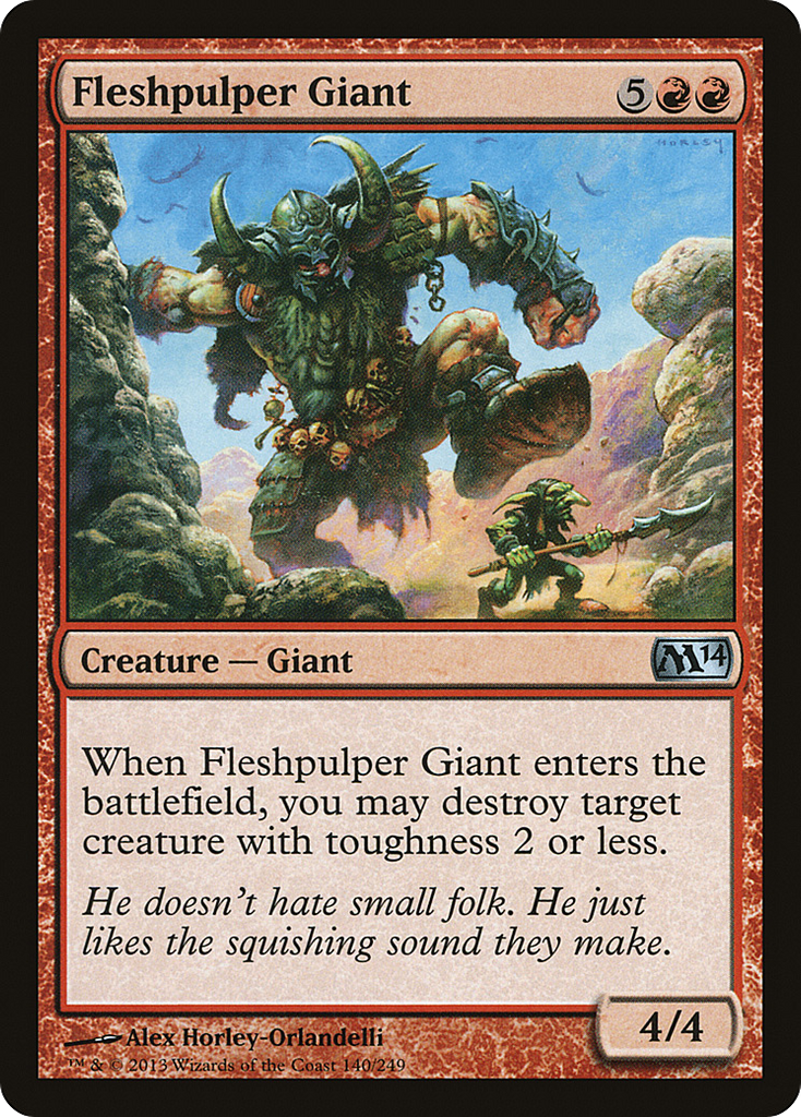 Magic: The Gathering - Fleshpulper Giant - Magic 2014