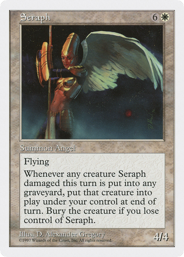Magic: The Gathering - Seraph - Fifth Edition