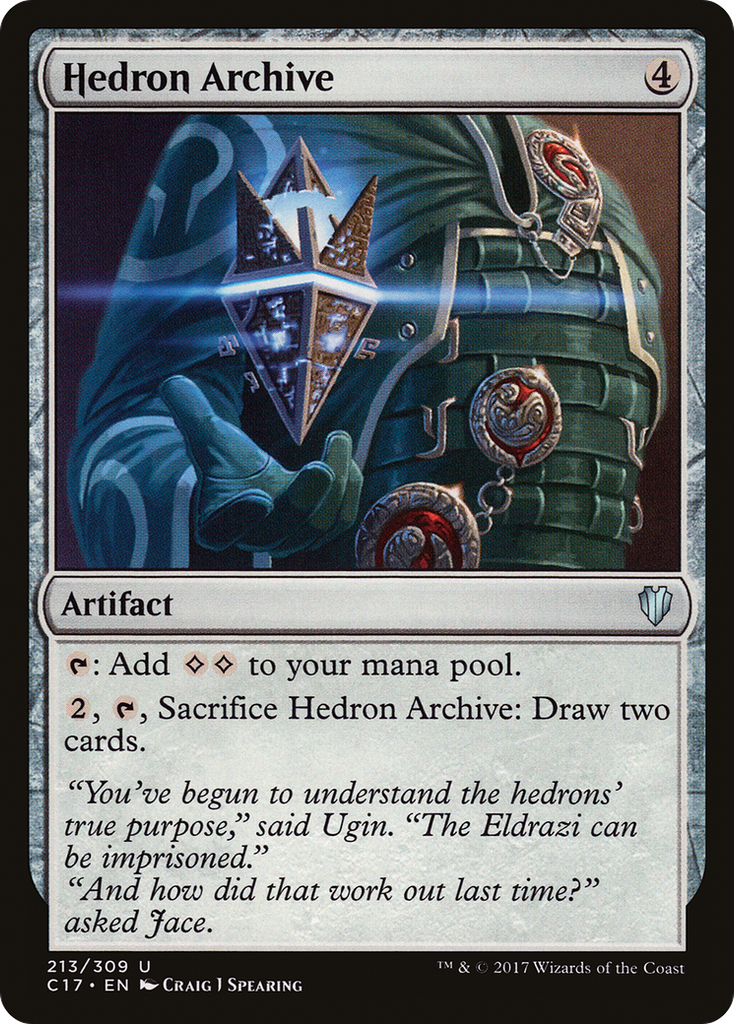 Magic: The Gathering - Hedron Archive - Commander 2017