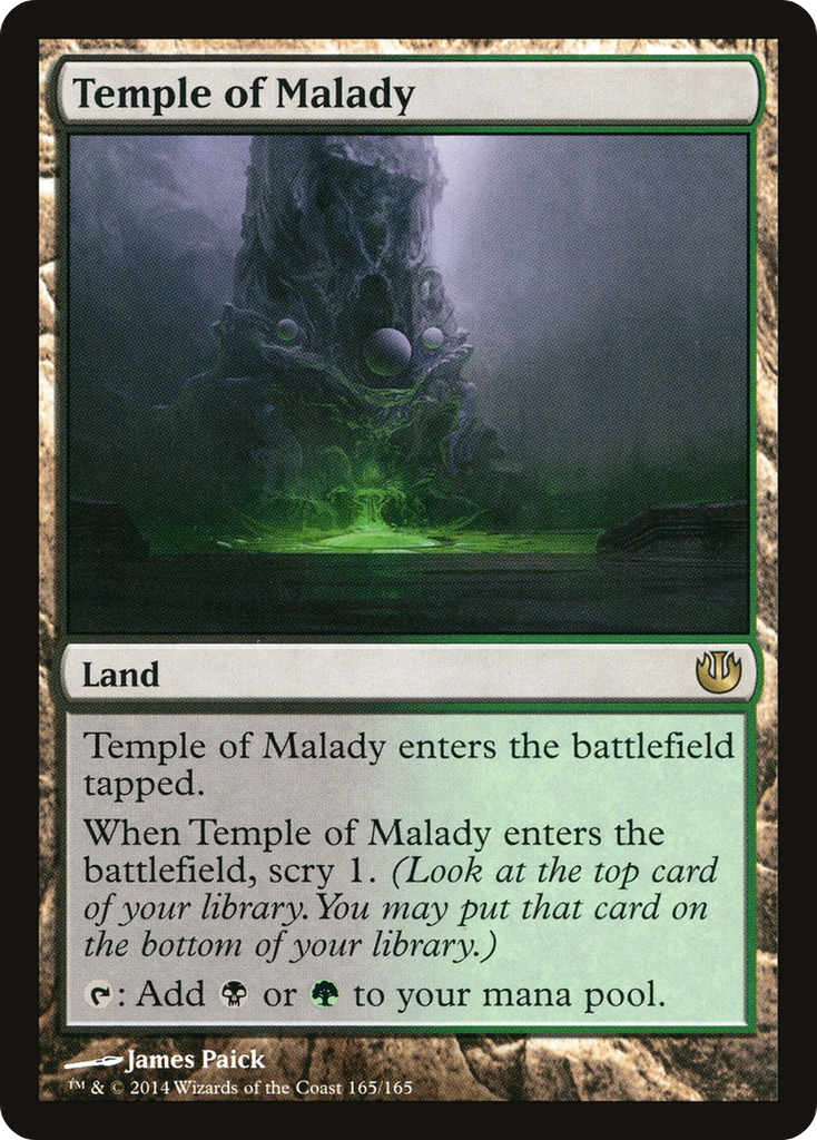Magic: The Gathering - Temple of Malady - Journey into Nyx