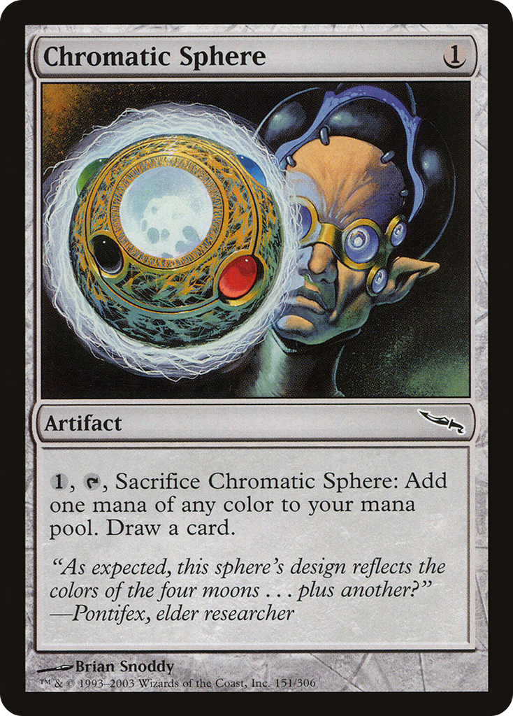 Magic: The Gathering - Chromatic Sphere - Mirrodin