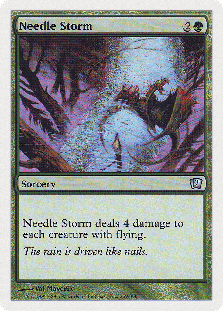 Magic: The Gathering - Needle Storm - Ninth Edition