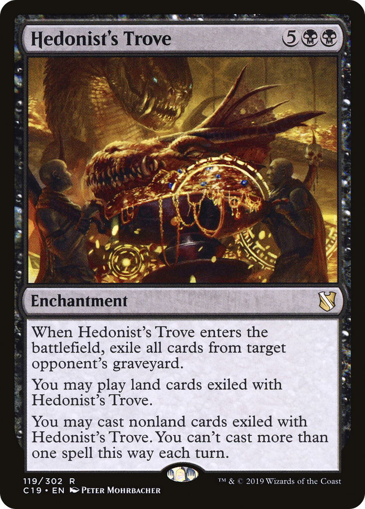 Magic: The Gathering - Hedonist's Trove - Commander 2019