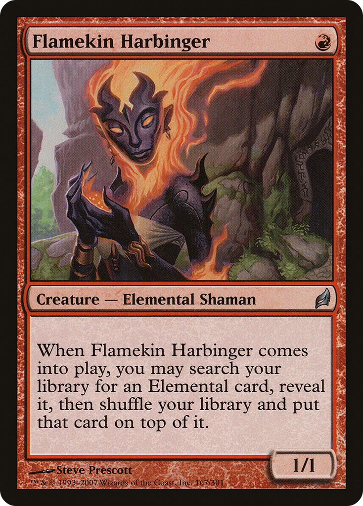 Magic: The Gathering - Flamekin Harbinger - Lorwyn