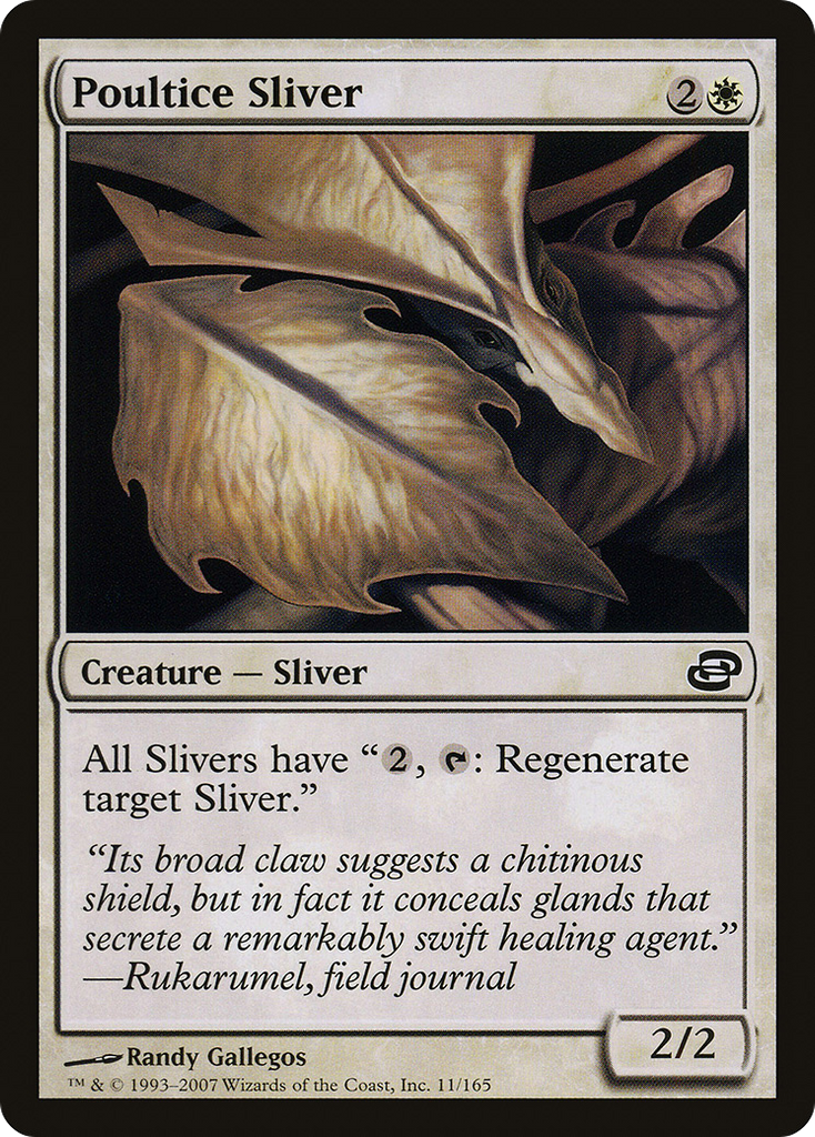 Magic: The Gathering - Poultice Sliver - Planar Chaos