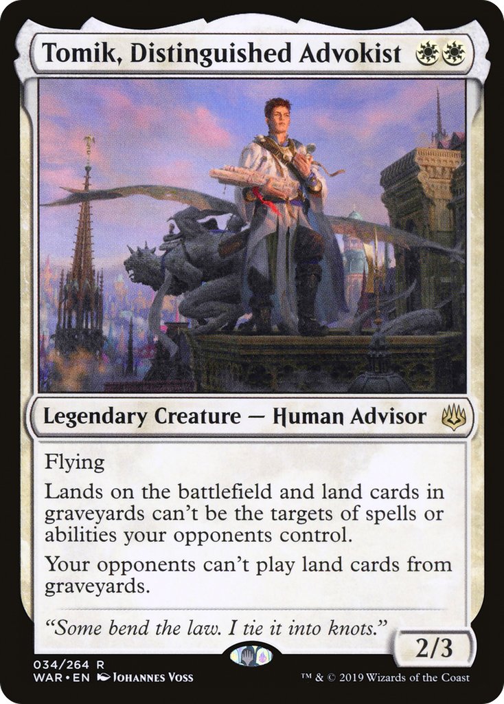 Magic: The Gathering - Tomik, Distinguished Advokist - War of the Spark