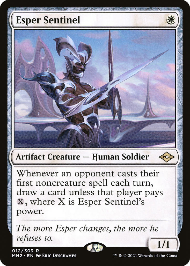 Magic: The Gathering - Esper Sentinel Foil - Modern Horizons 2