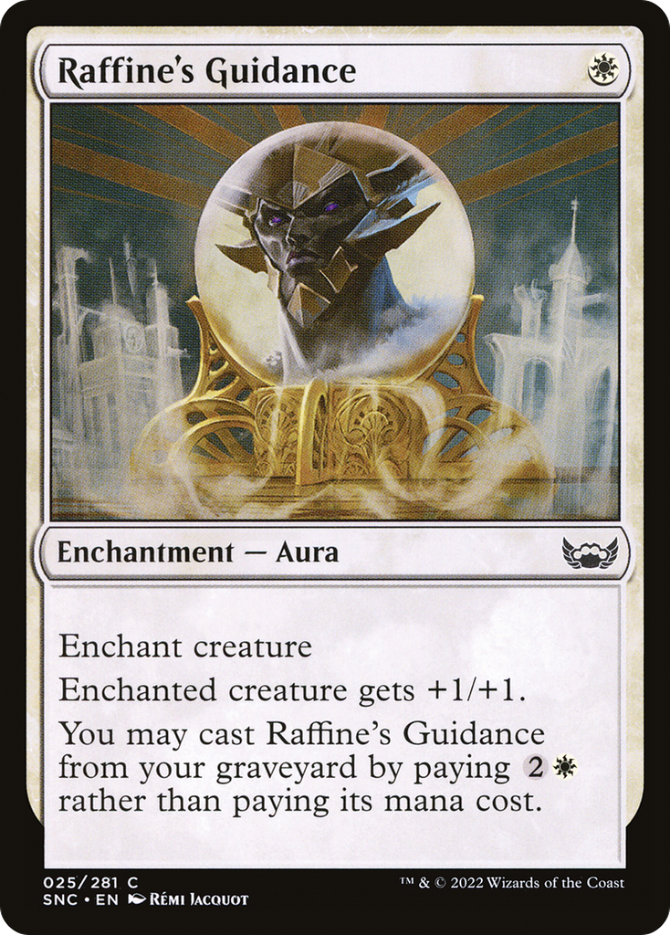 Magic: The Gathering - Raffine's Guidance Foil - Streets of New Capenna