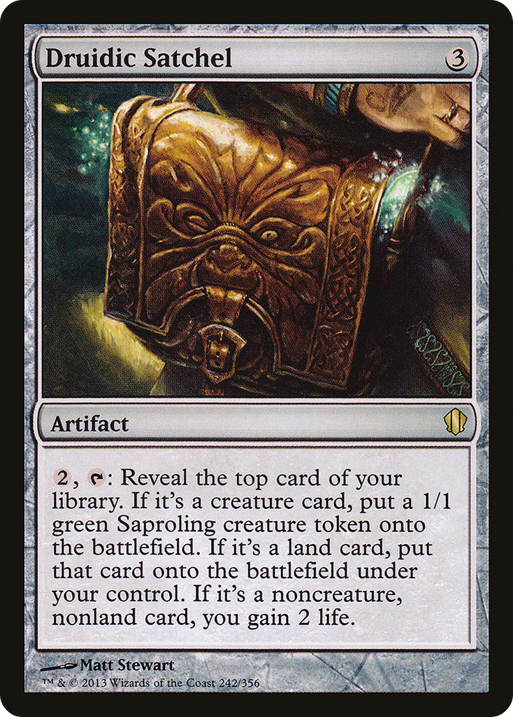 Magic: The Gathering - Druidic Satchel - Commander 2013