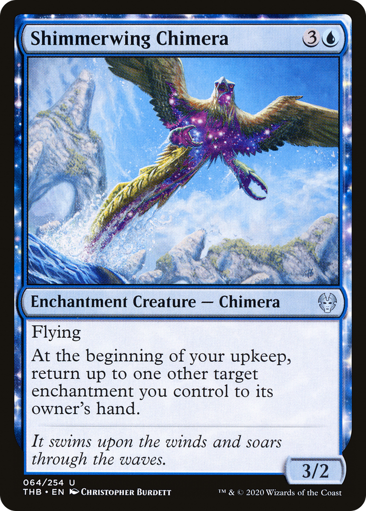 Magic: The Gathering - Shimmerwing Chimera - Theros Beyond Death