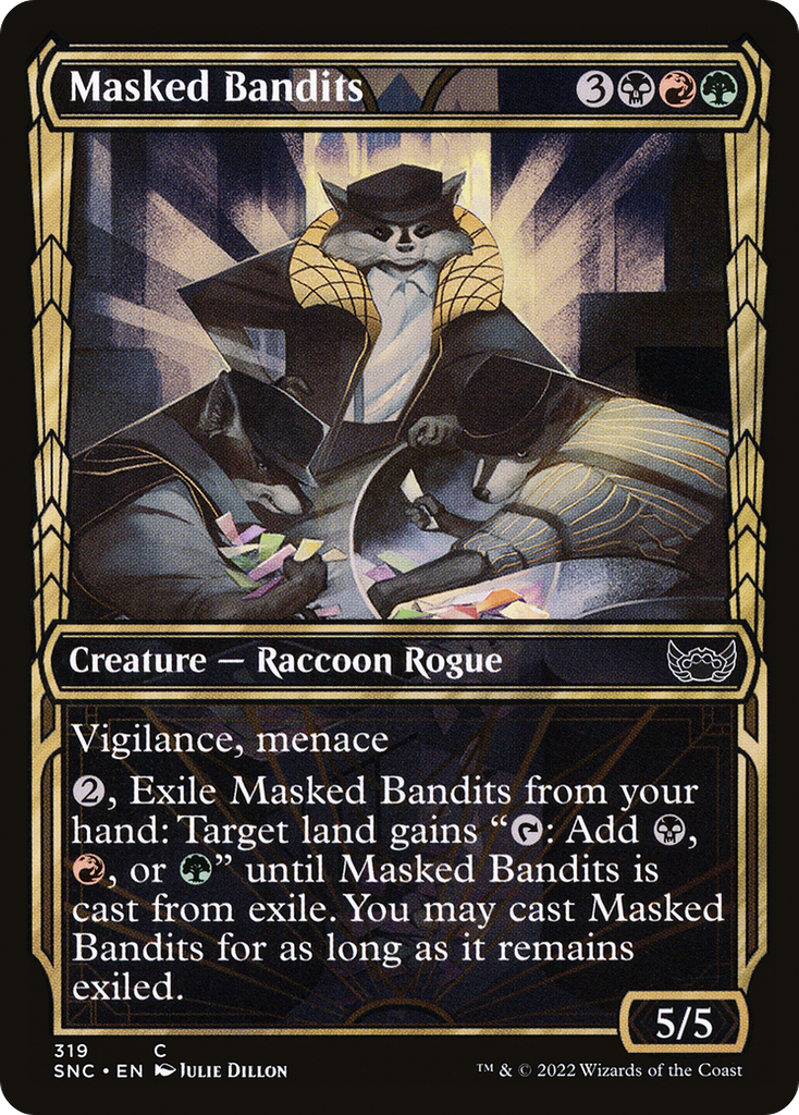 Magic: The Gathering - Masked Bandits - Streets of New Capenna