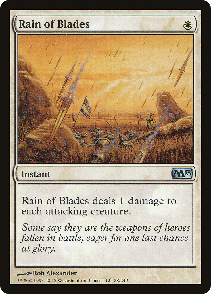 Magic: The Gathering - Rain of Blades - Magic 2013