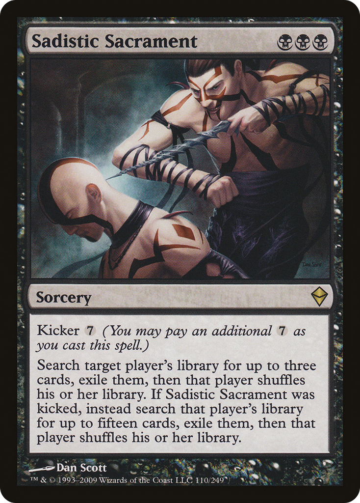 Magic: The Gathering - Sadistic Sacrament - Zendikar