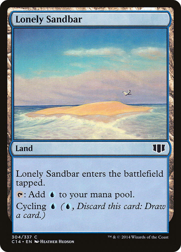 Magic: The Gathering - Lonely Sandbar - Commander 2014