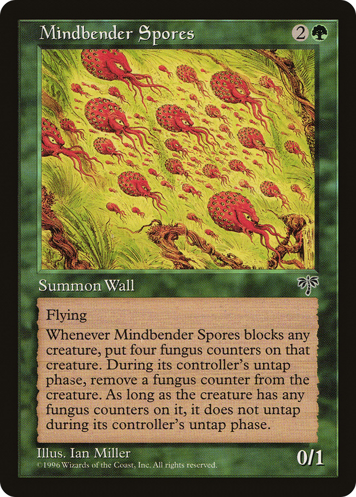 Magic: The Gathering - Mindbender Spores - Mirage